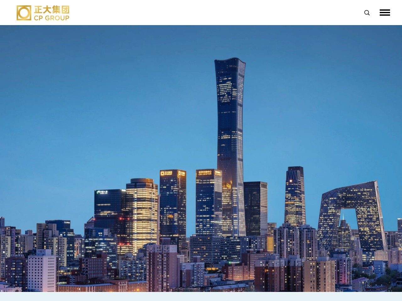 正大集团中国区 截图