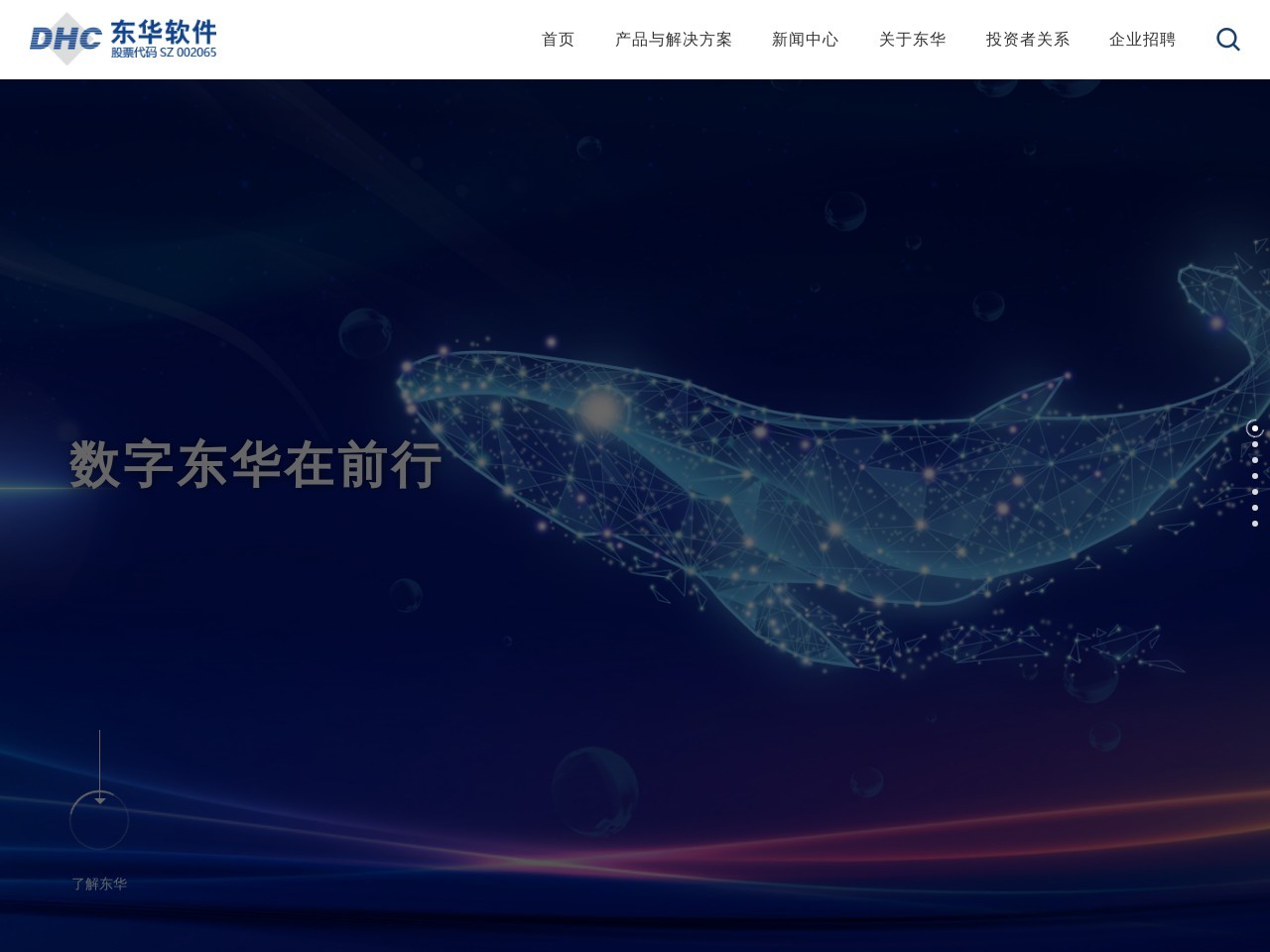 东华软件股份公司 截图