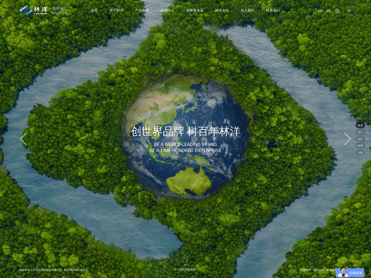 林洋能源股份有限公司 截图