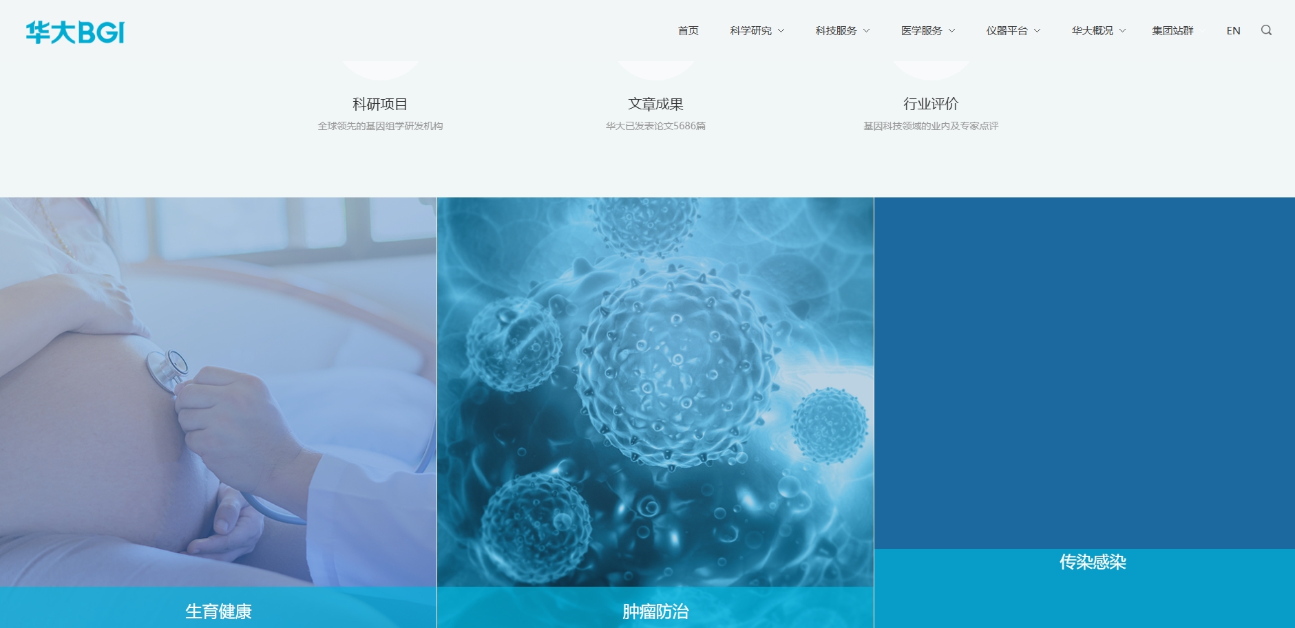 华大基因 截图